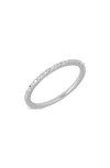 Bony Levy Audrey Stackable Diamond Ring In Transparent