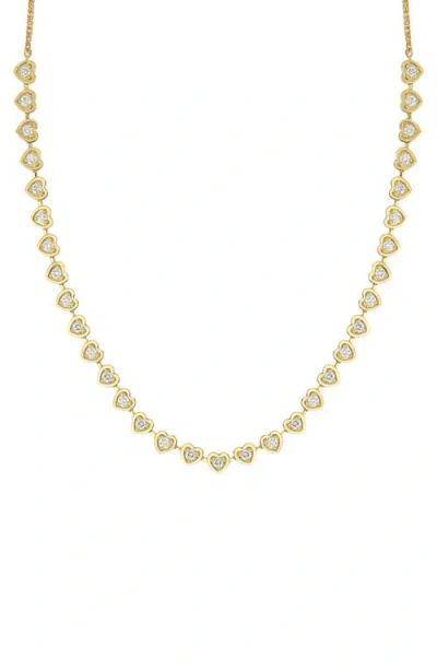 Bony Levy Kiera Tennis Necklace In Gold