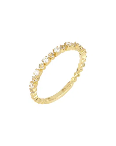 Bony Levy Liora 18k 0.24 Ct. Tw. Diamond Stackable Ring In Gold