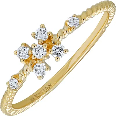 Bony Levy Liora 18k Yellow Gold Diamond Stackable Ring