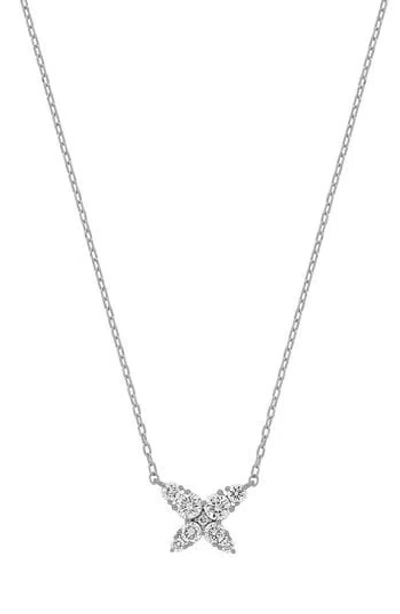 Bony Levy Liora Diamond Butterfly Pendant Necklace In Metallic