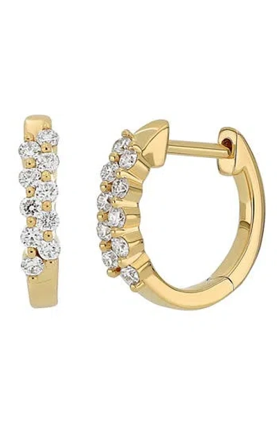 Bony Levy Liora Diamond Huggie Hoop Earrings In Gold