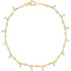 Bony Levy Liora Diamond Line Station Delicate Bracelet In Gold