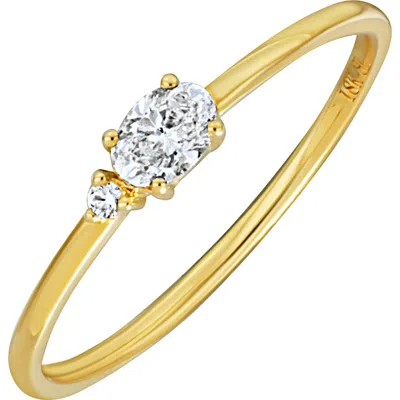Bony Levy Liora Diamond Stackable Ring In 18k Yellow Gold