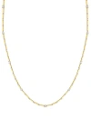 Bony Levy Liora Diamond Station Tennis Necklace In Gold