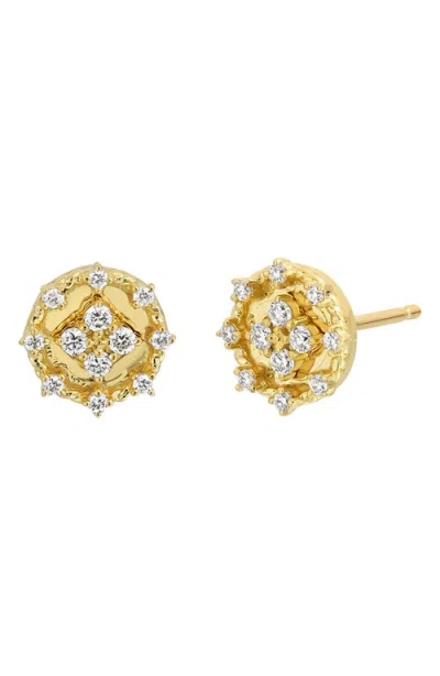 Bony Levy Liora Diamond Stud Earrings In 18k Yellow Gold
