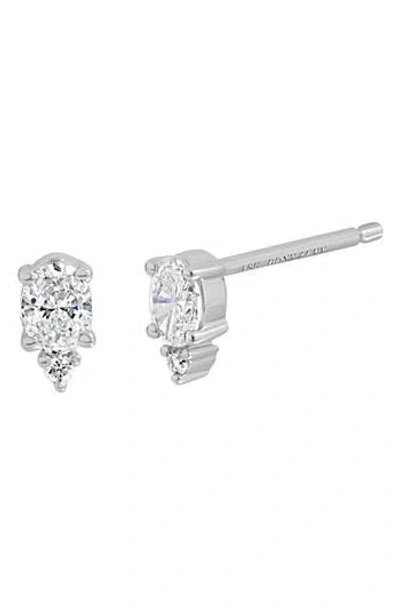 Bony Levy Liora Diamond Stud Earrings In Silver