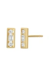 Bony Levy Maya 18k Yellow Gold Diamond Stud Earrings In Gold