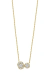 Bony Levy Maya Diamond Asymmetric Pendant Necklace In 18k Yellow Gold