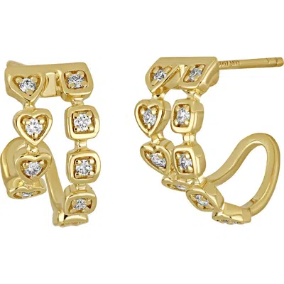 Bony Levy Maya Diamond Hoop Earrings In Gold