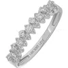 Bony Levy Maya Diamond Stacking Ring In Silver
