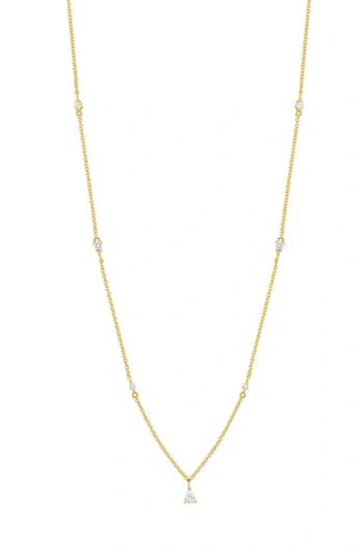 Bony Levy Maya Diamond Station Pendant Necklace In Gold