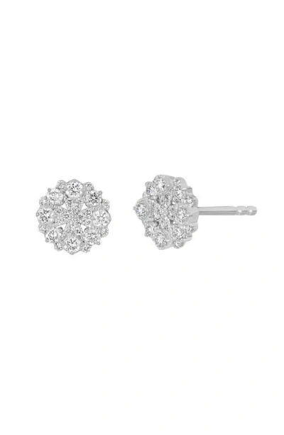 Bony Levy Maya Diamond Stud Earrings In 18k White Gold