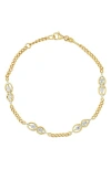 Bony Levy Maya Line Bracelet In Gold
