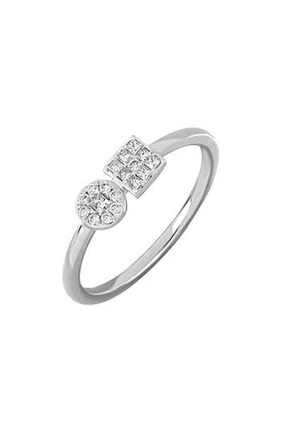 Bony Levy Maya Stacking Ring In Metallic