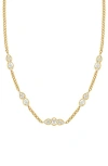 Bony Levy Maya Station Necklace In Gold