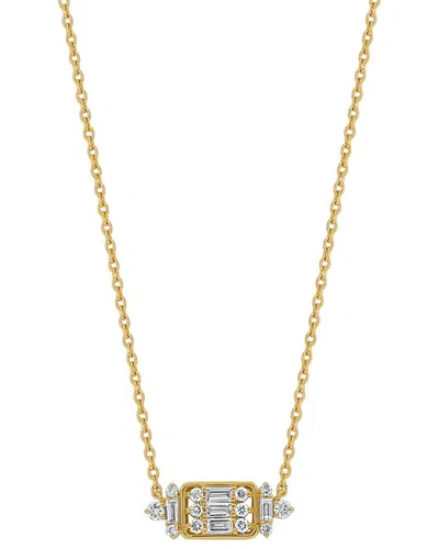 Bony Levy Mika 18k 0.20 Ct. Tw. Diamond Pendant Necklace In Gold