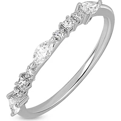 Bony Levy Mika 18k Gold Diamond Stackable Ring In 18k White Gold