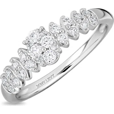 Bony Levy Mika 18k Gold Natural Diamond Stackable Ring In Metallic