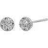 Bony Levy Mika 18k White Gold Diamond Round Stud Earrings In 18k White Gold