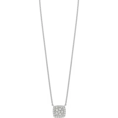 Bony Levy Mika Cushion Pendant Necklace In 18k White Gold