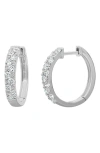 Bony Levy Mika Diamond Hoop Earring In 18k White Gold