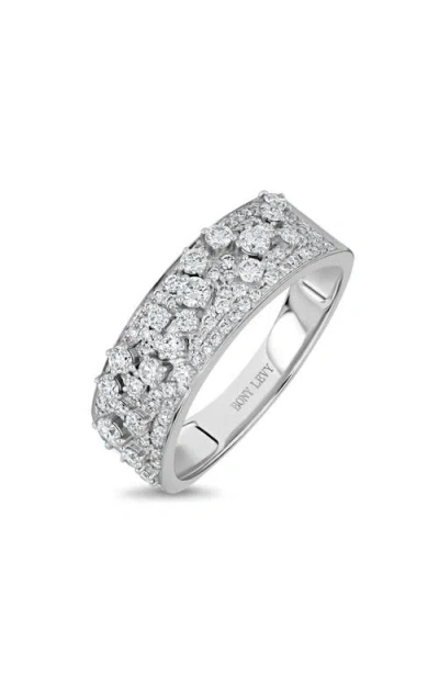 Bony Levy Mika Diamond Pavé Band Ring In White