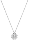Bony Levy Mika Diamond Pendant Necklace In Metallic