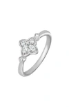 Bony Levy Mika Diamond Stacking Ring In 18k White Gold