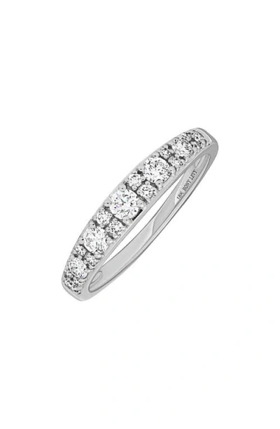 Bony Levy Mika Diamond Stacking Ring In 18k White Gold