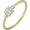 Bony Levy Mika Diamond Stacking Ring In 18k Yellow Gold