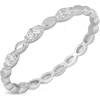 Bony Levy Mika Diamond Stacking Ring In 18kw