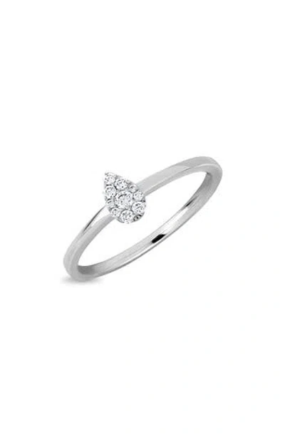 Bony Levy Mika Diamond Statement Ring In 18k White Gold