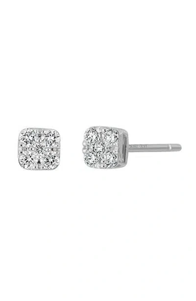 Bony Levy Mika Diamond Stud Earrings In Silver