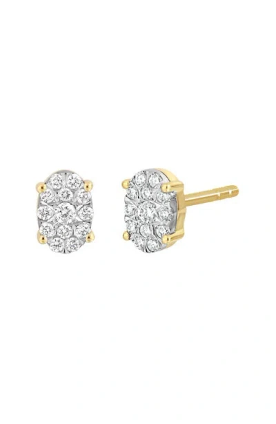 Bony Levy Mika Diamond Studs Earrings In 18k Yellow Gold