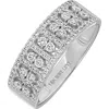 Bony Levy Mika Diamond Wide Stacking Ring In 18k White Gold