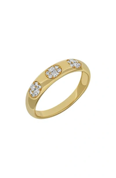 Bony Levy Mika Oval Diamond Cluster Ring In 18k Yellow Gold