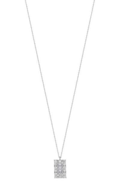 Bony Levy Mika Pavé Diamond Pendant Necklace In 18k White Gold