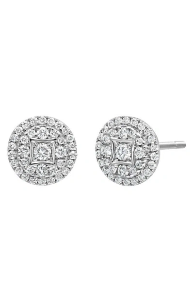 Bony Levy Mika Pavé Diamond Stud Earrings In Metallic