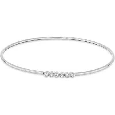 Bony Levy Monaco 18k Gold Diamond Bangle In Metallic