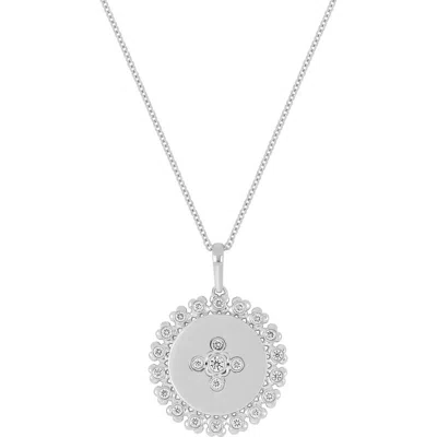 Bony Levy Monaco 18k Gold Diamond Pendant Necklace In Metallic