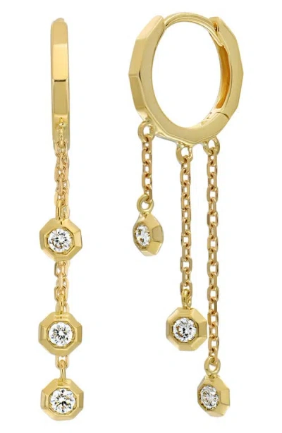Bony Levy Monaco Diamond Chain Drop Earrings In 18k Yellow Gold