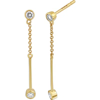 Bony Levy Monaco Diamond Drop Earrings In Gold