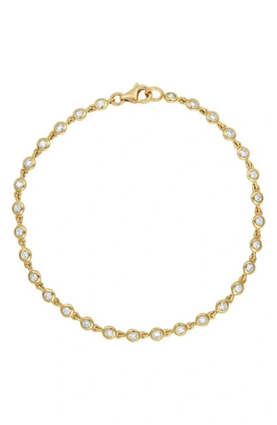 Bony Levy Monaco Diamond Line Bracelet In Gold