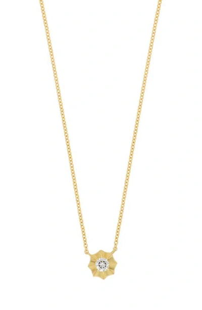 Bony Levy Monaco Diamond Pendant Necklace In 18k Yellow Gold