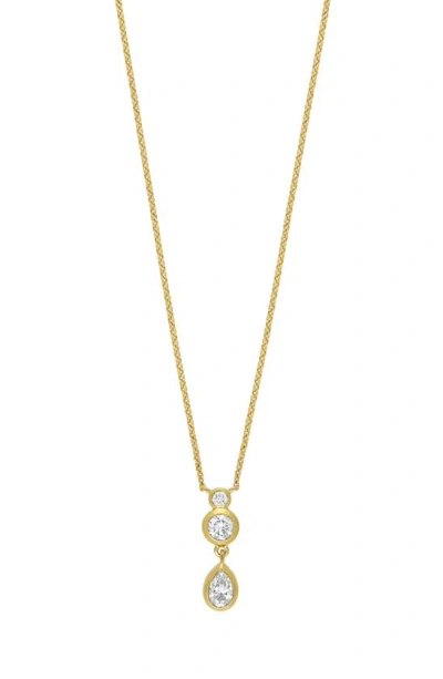 Bony Levy Monaco Diamond Pendant Necklace In 18k Yellow Gold
