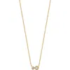 Bony Levy Monaco Diamond Pendant Necklace In 18k Yellow Gold