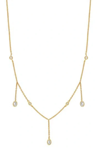 Bony Levy Monaco Diamond Shaker Necklace In Gold