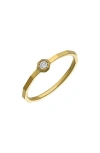 Bony Levy Monaco Diamond Stackable Ring In 18k Yellow Gold
