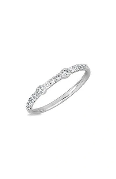 Bony Levy Monaco Diamond Stacking Ring In Pink